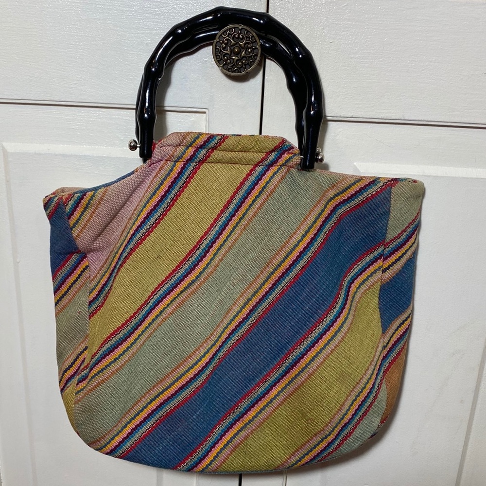 Forever By Fossil Multicolored Stripe Purse - image 2